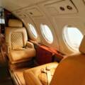 Private jets and first-class travel around the world
